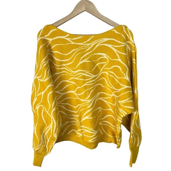 Daniel Rainn Myah Boatneck Sweater with Dolman Sleeves Size Large Cotton Wms - Picture 2 of 7